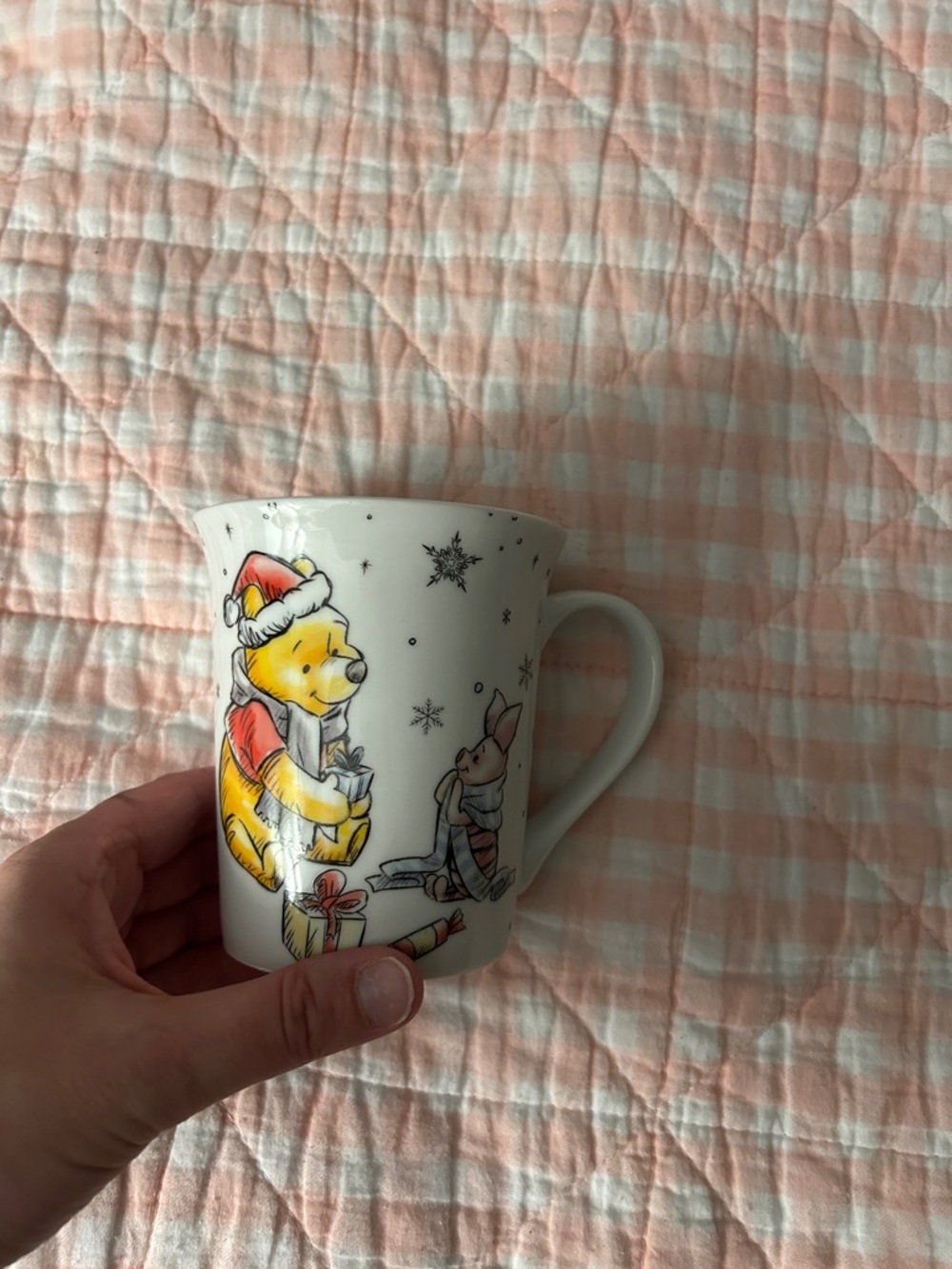 Disney Winnie the Pooh Holiday Ceramic Mug